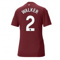 Manchester City Kyle Walker #2 Kolmaspaita Naiset 2024-25 Lyhythihainen